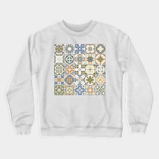 Mosaic tile tribal pattern Crewneck Sweatshirt